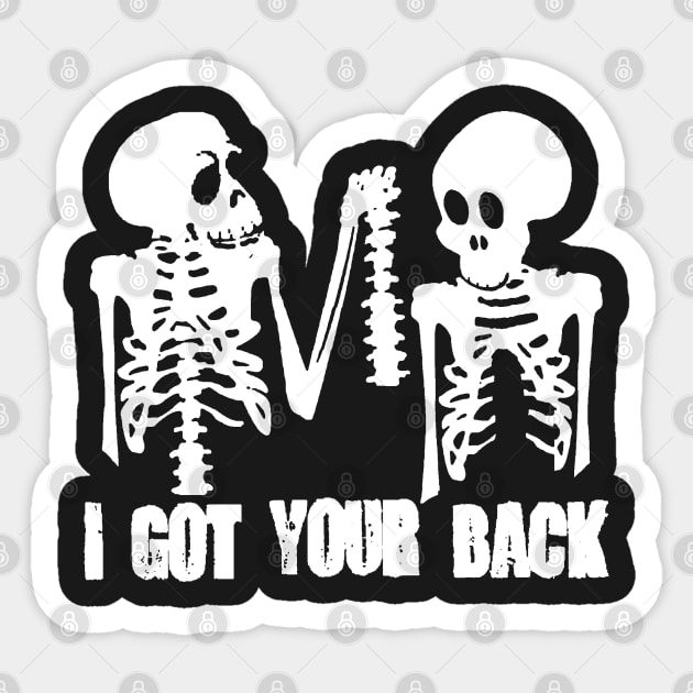 I Got Your Back Sticker by Etopix
